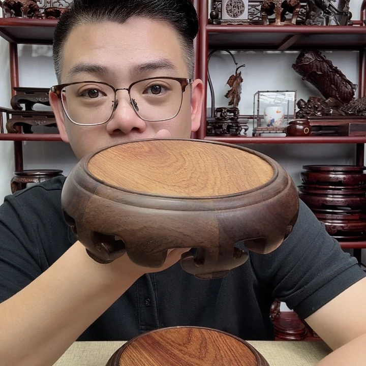 黑檀木工艺品底座