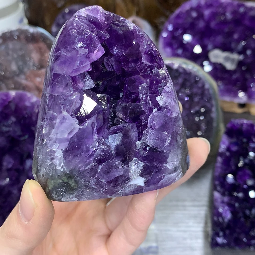 紫晶珠宝半成品未镶嵌?***?683