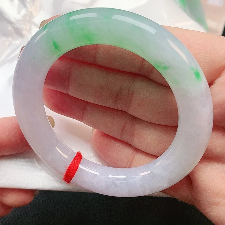 翡翠手镯未镶嵌圆条2779