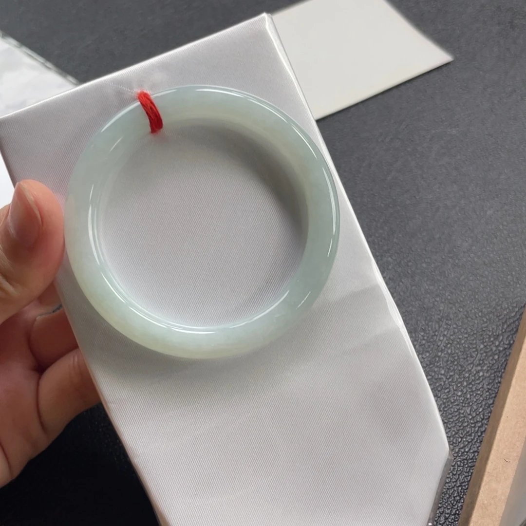 未镶嵌手镯翡翠51.5圆条