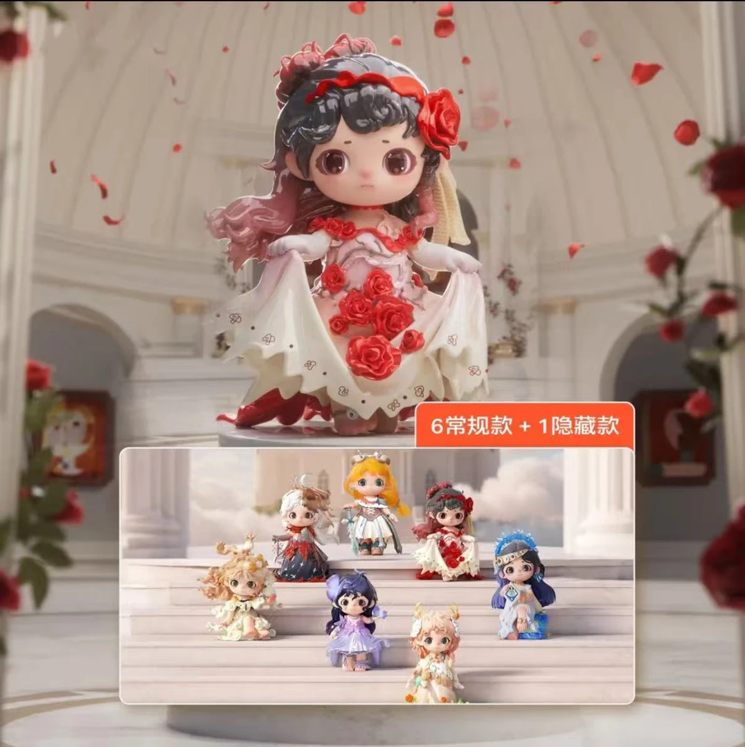 【拆盒】~~荞荞-守护契约事件薄系列潮流盲盒手办可爱女孩摆件