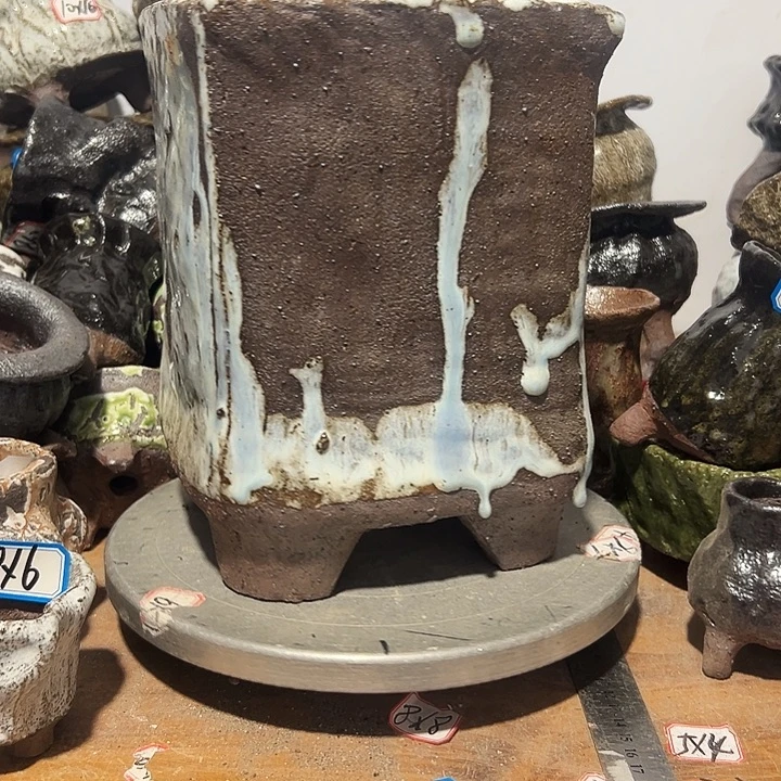 ****陌粗陶花盆制作就这样的支持，