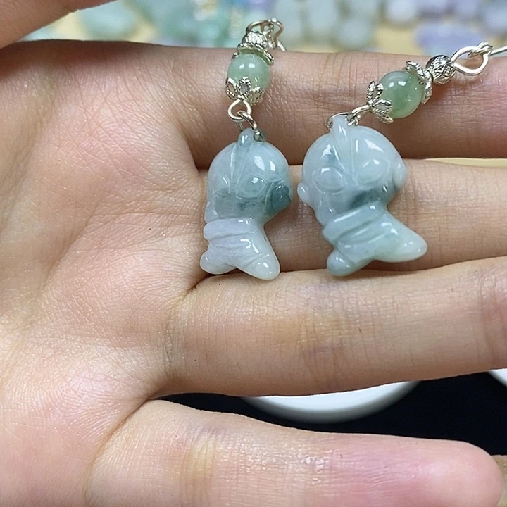 翡翠散珠天然缅甸翡翠