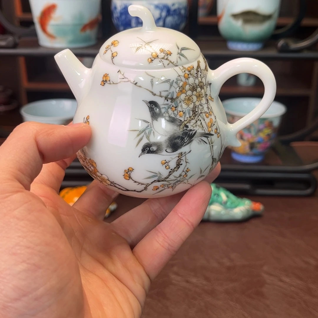 杯子陶景德镇陶东方陶瓷杯子盖碗壶