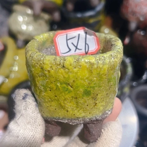 粗陶花盆手工花盆制作