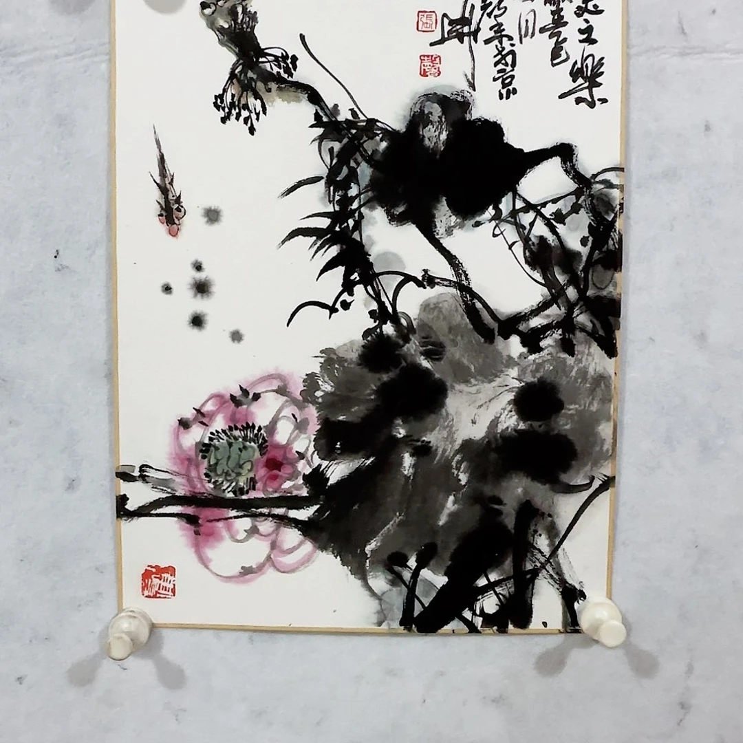 国画国画卡纸作品