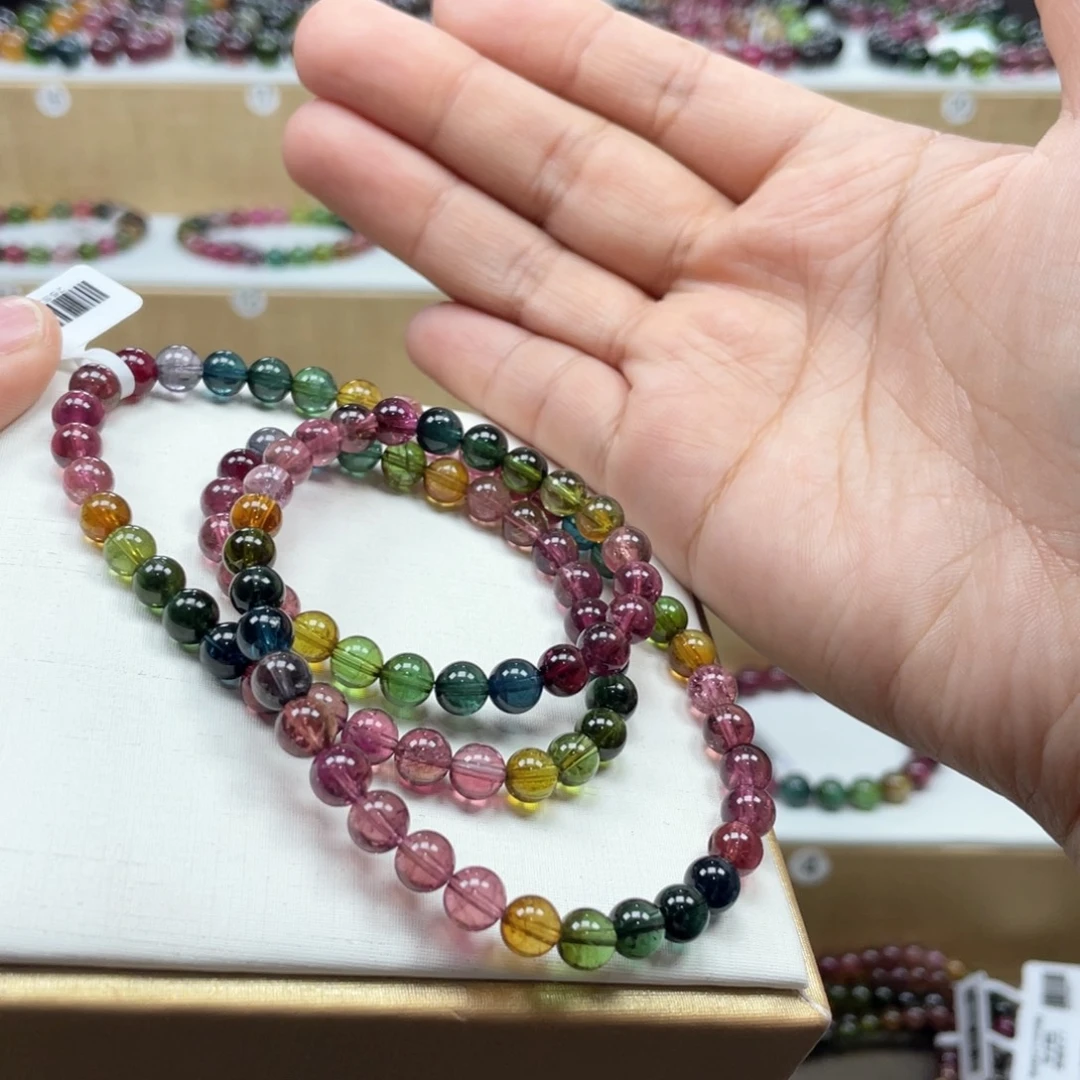 未镶嵌手串碧玺6mmmmmmmm