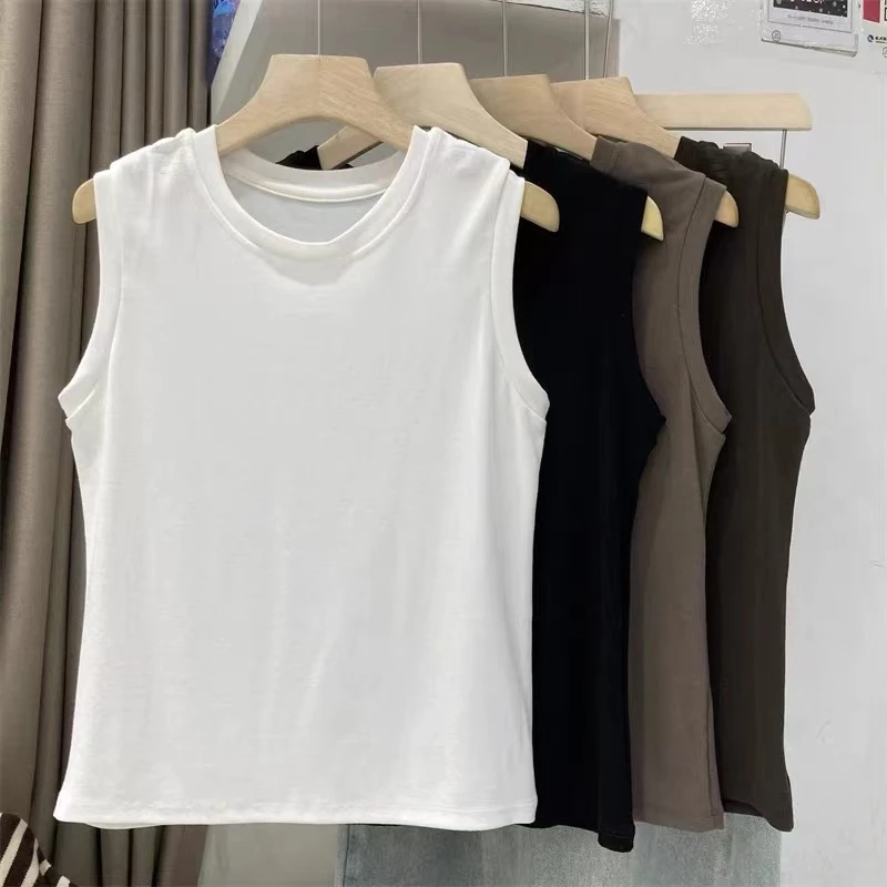 男女同款宽肩背心无袖  修身 贴身很舒服