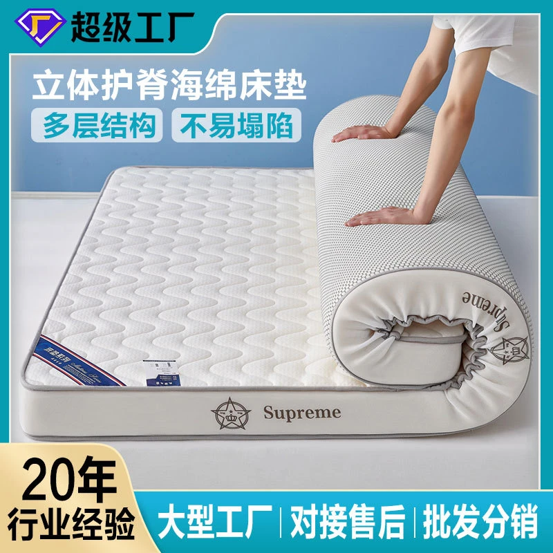 海绵床垫家用租房床垫榻榻米垫子宿舍床垫单双人床垫海绵床垫
