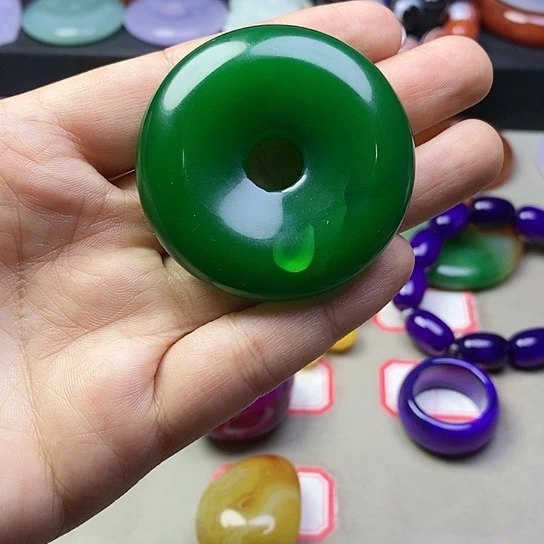 玛瑙/玉髓吊坠(不含链)未镶嵌啊*
