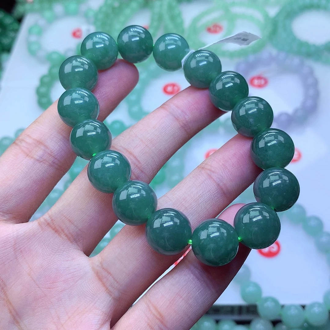 翡翠未镶嵌毛衣链