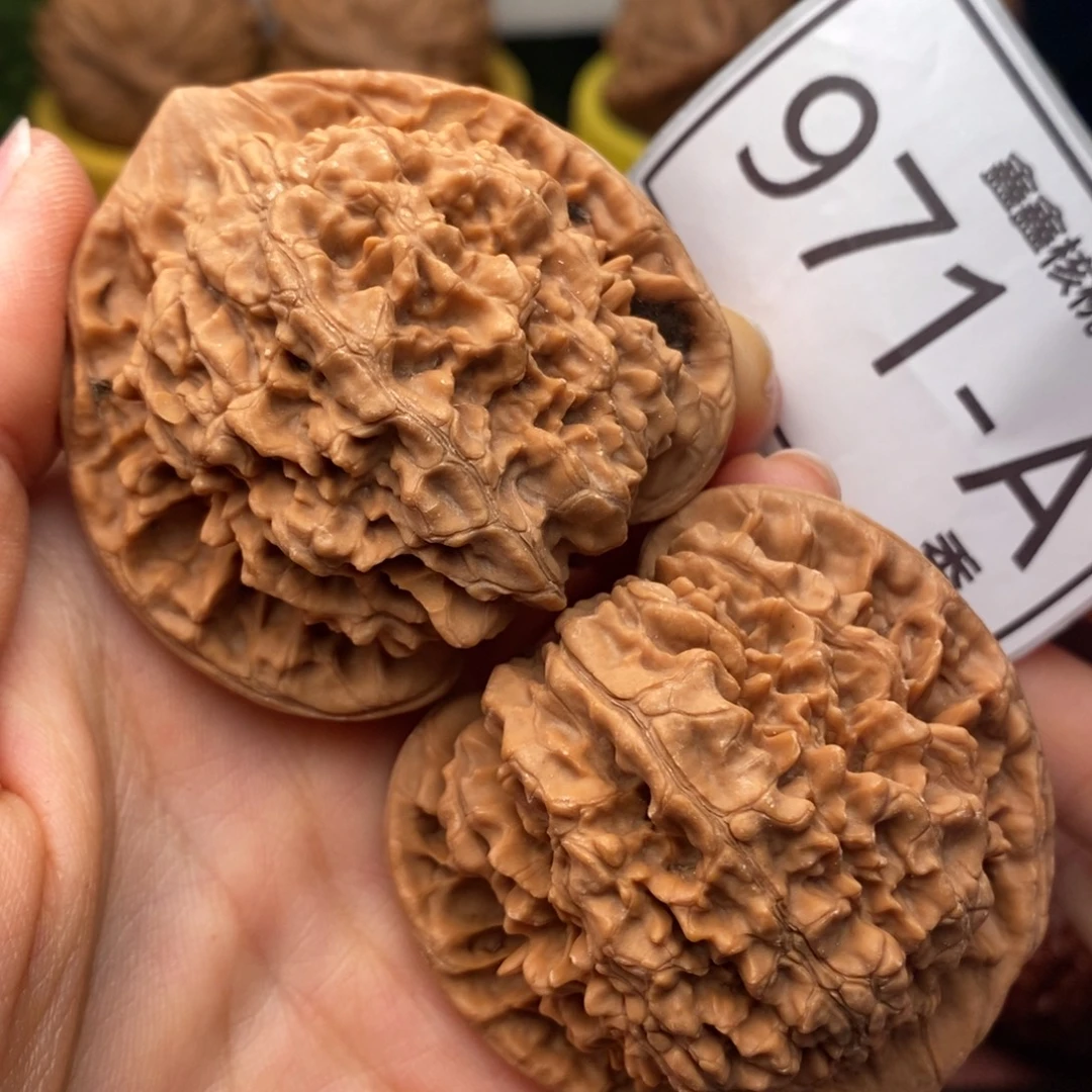 文玩核桃把件官帽51……