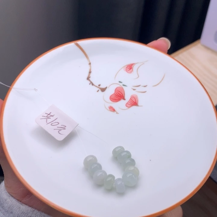 翡翠未镶嵌手链翡翠y2701 卡5.6