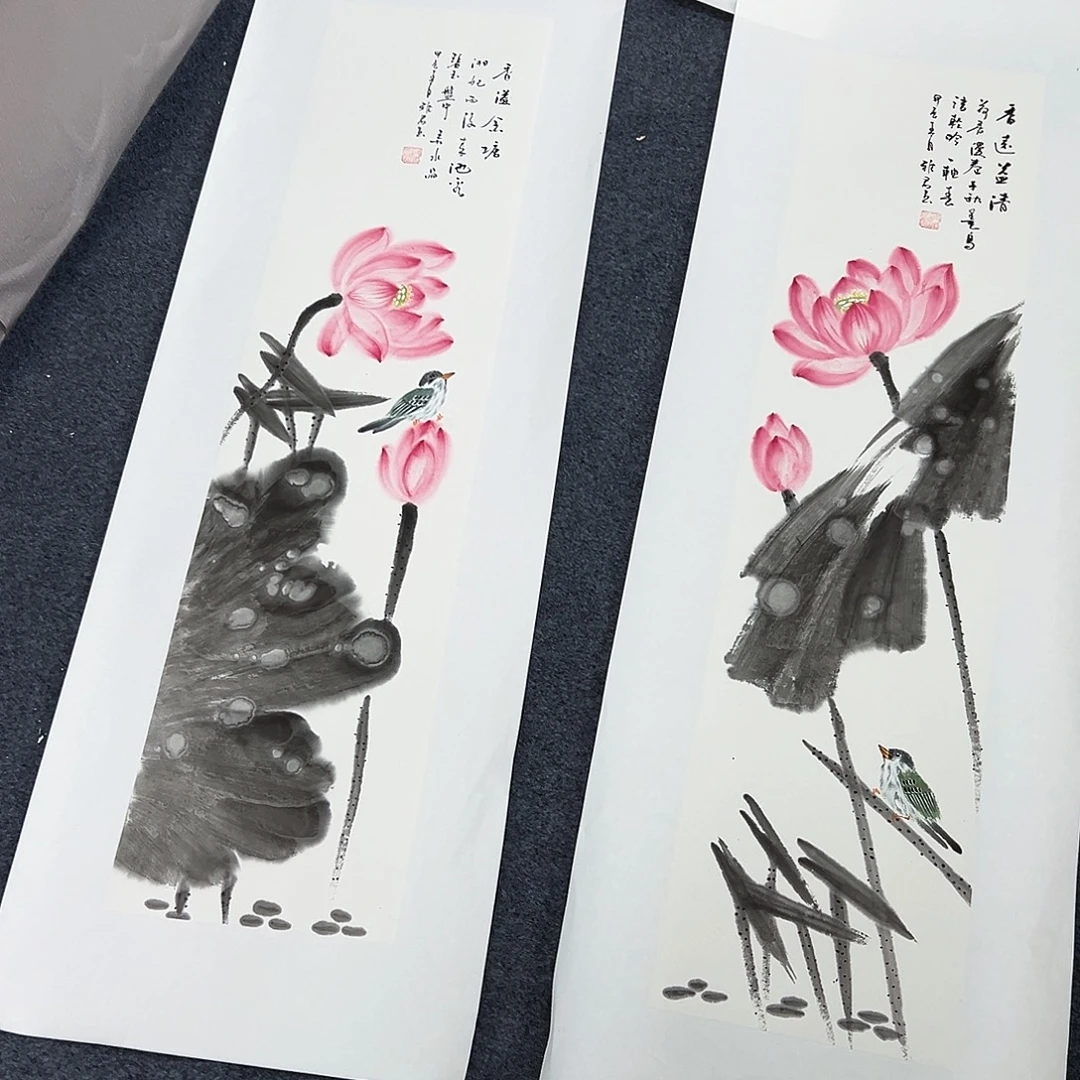 君***兰国画宣纸国画纯手绘作品