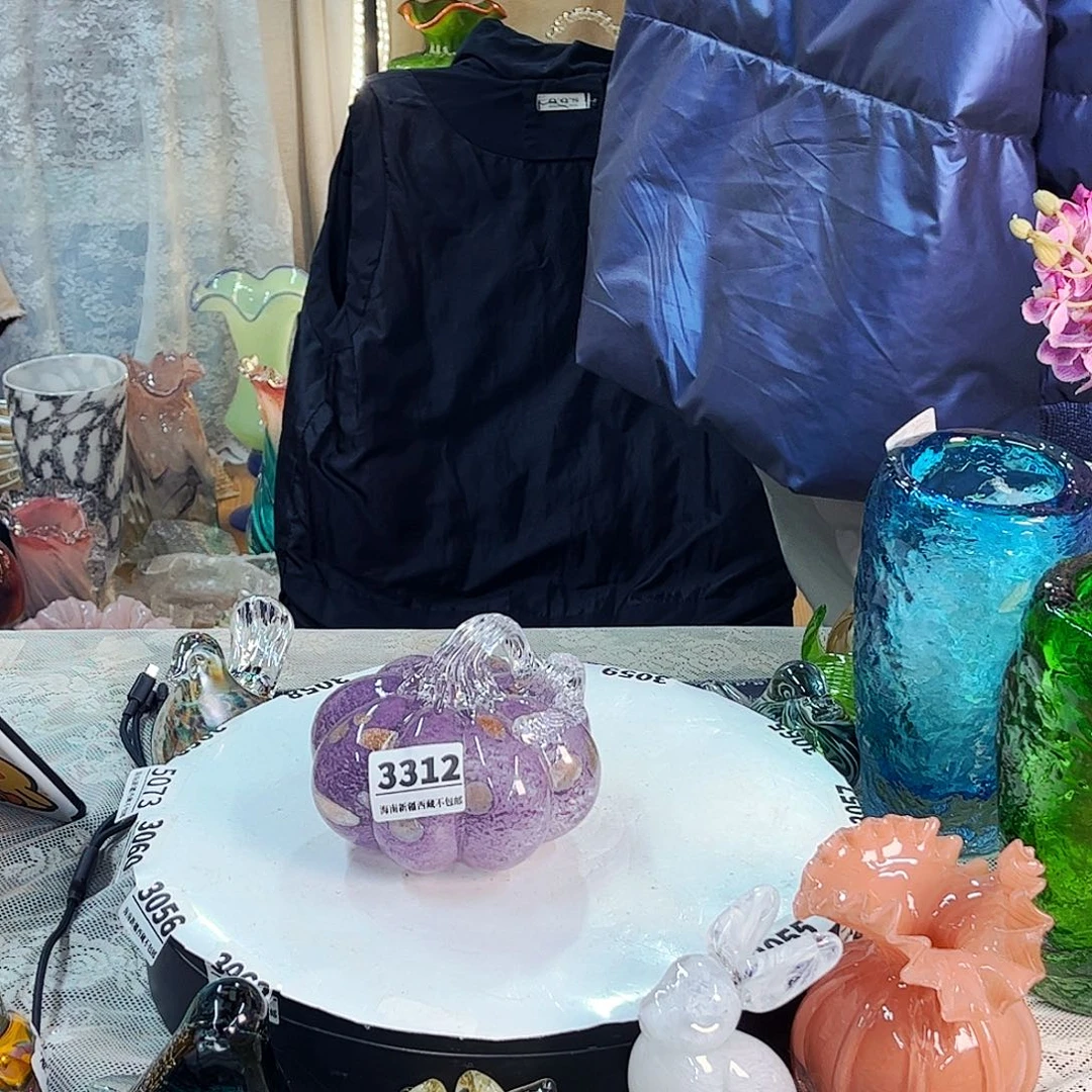 3312 南瓜家悦琉璃工艺品