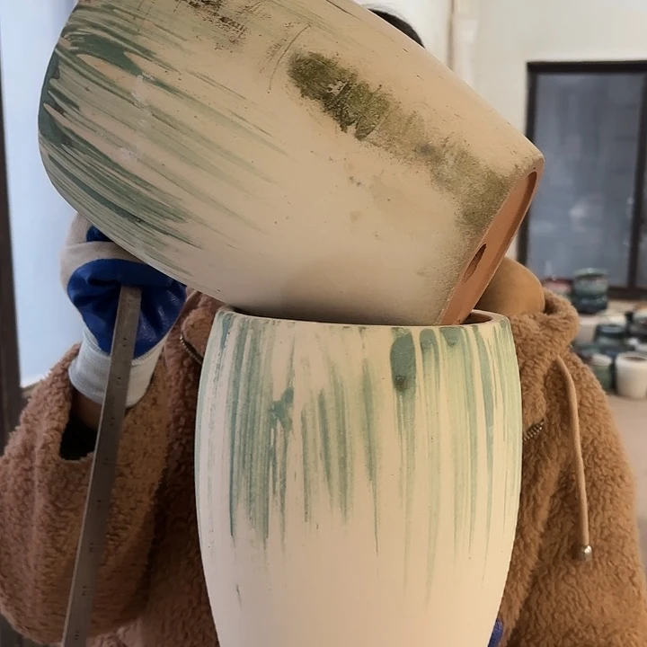 瑕疵高24口17花盆