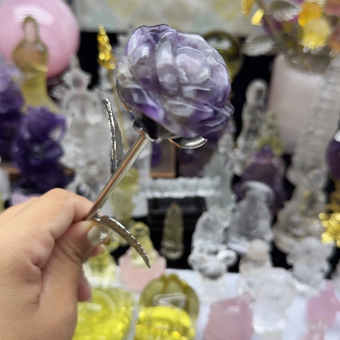 水晶珠宝半成品未镶嵌