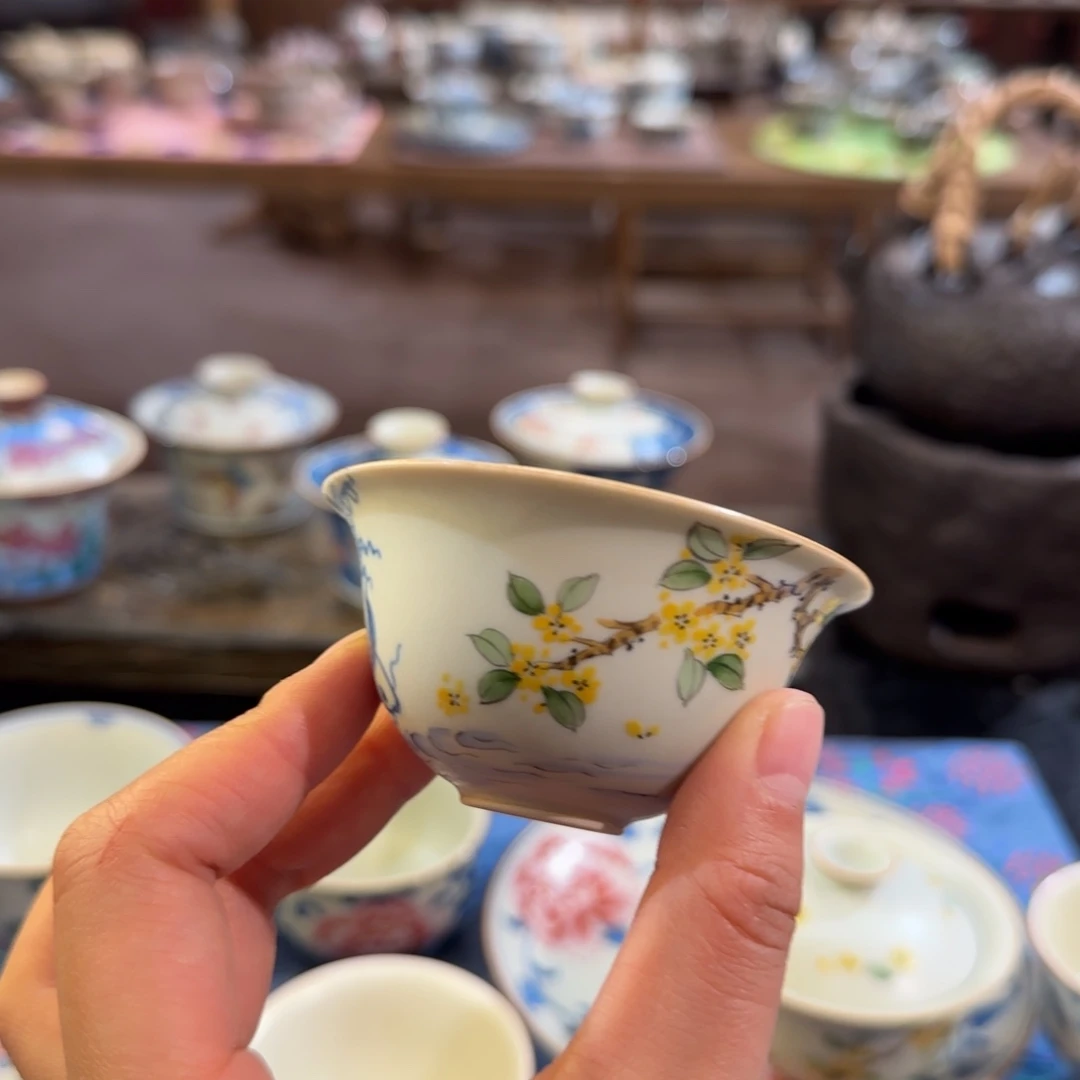 瓷片景德镇手作器皿同款发货