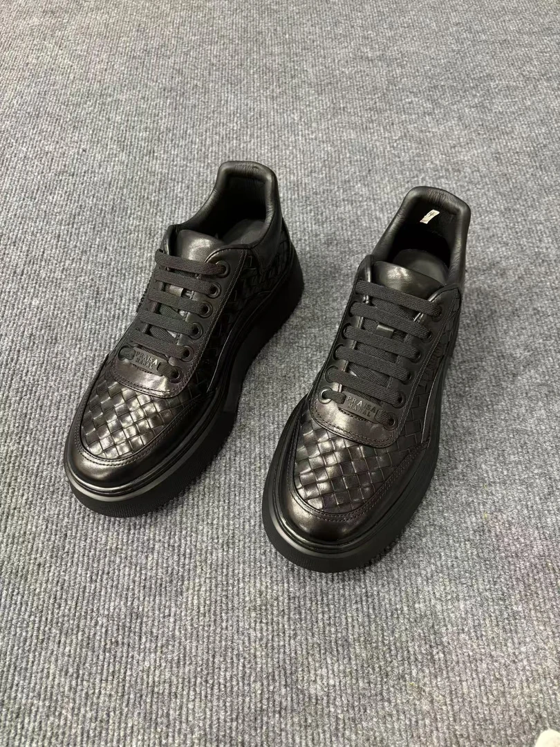 8105男士休闲皮鞋时尚百搭真皮厚底