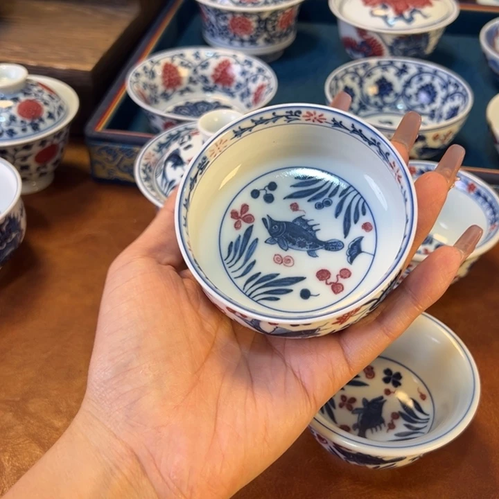 瓷片景德镇陶瓷手工手绘