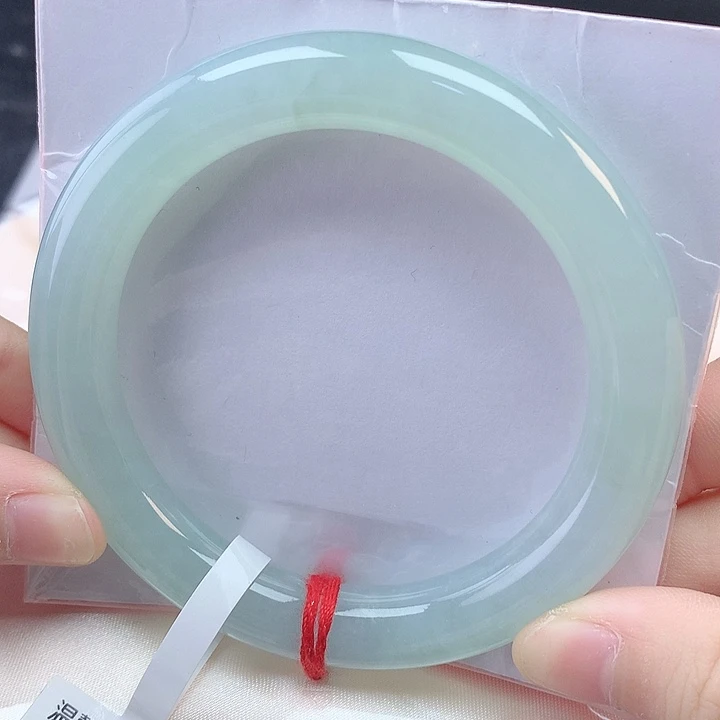 翡翠未镶嵌手镯56圈