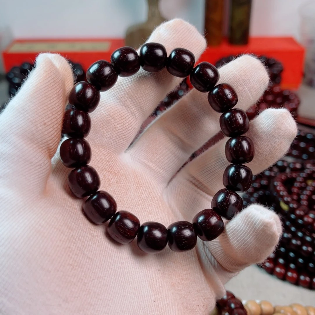 小叶紫檀手串/手链10.5/11老型高油密金星福利