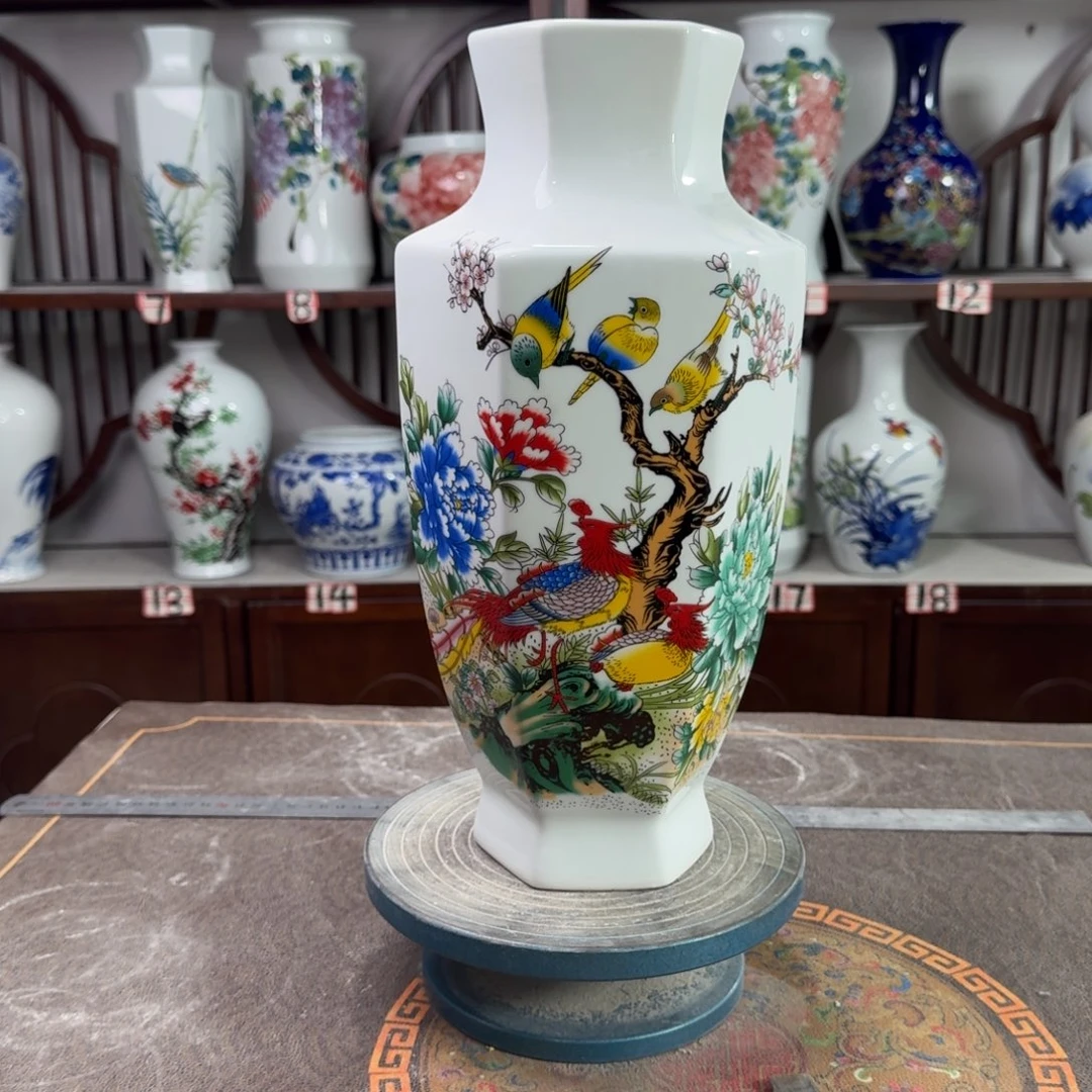 摆件景德镇陶瓷6牡丹