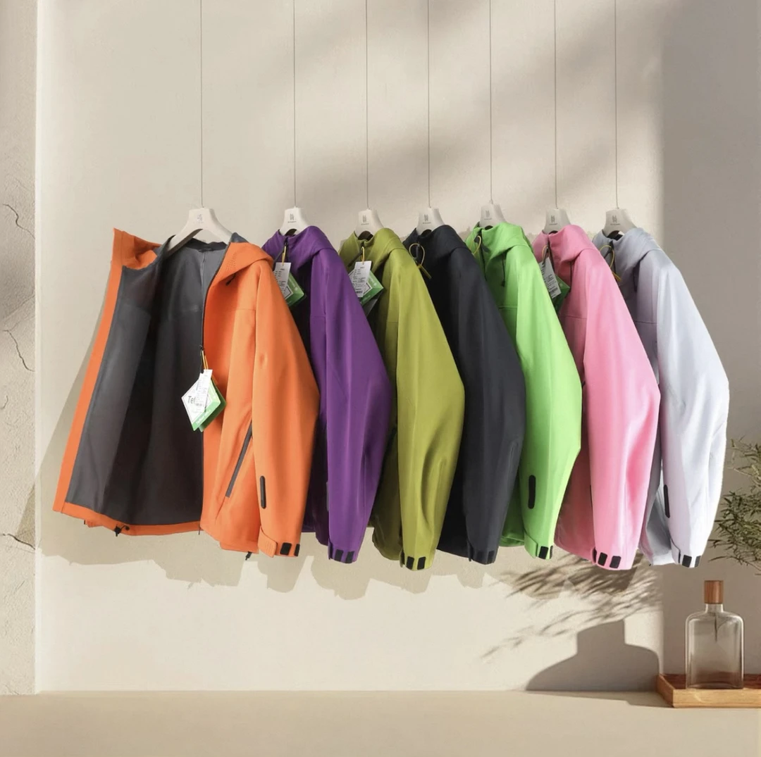 鼎级推荐！全压胶！城市户外高品质软壳压胶连帽冲锋衣14909