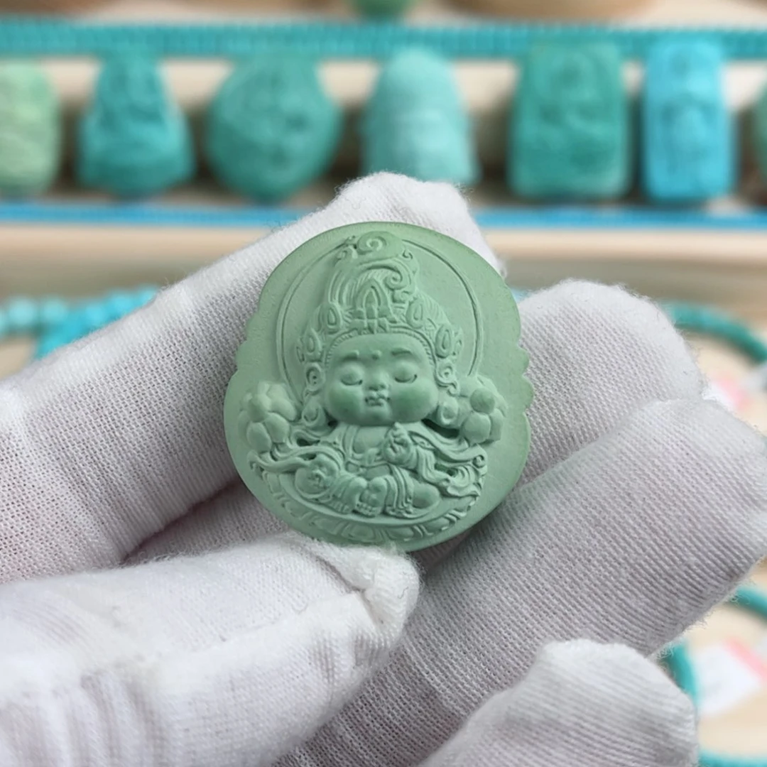 未镶嵌绿松石配饰