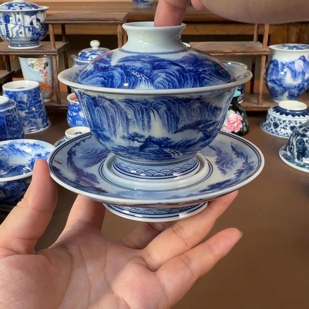 景德镇陶瓷手工手绘