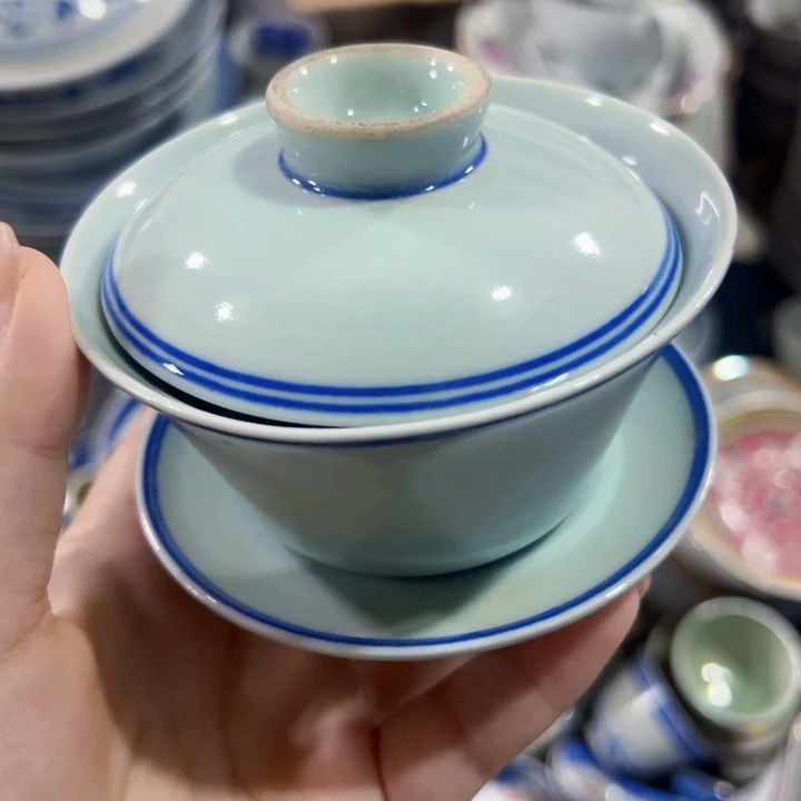 景德镇陶瓷高温瓷盖碗
