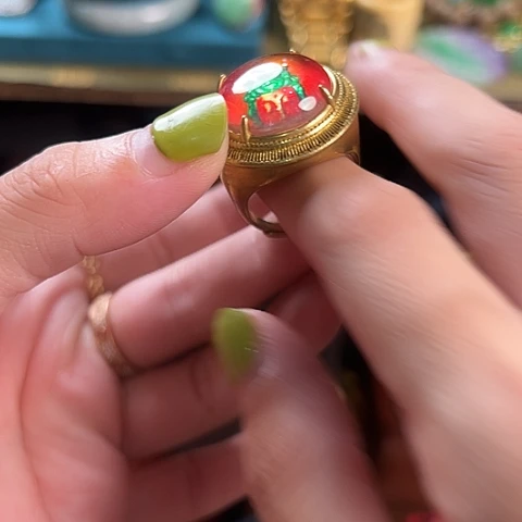 吊坠滴血莲花菩提