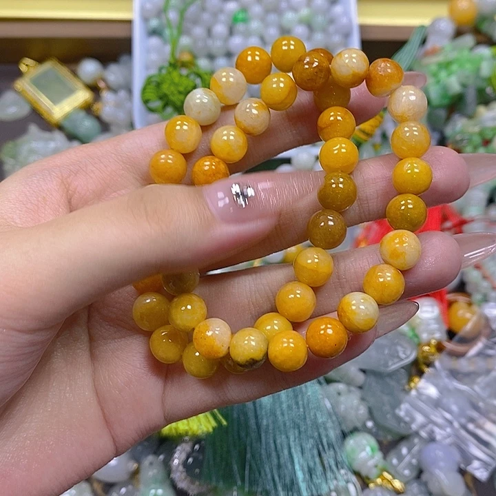 翡翠散珠天然缅甸翡翠