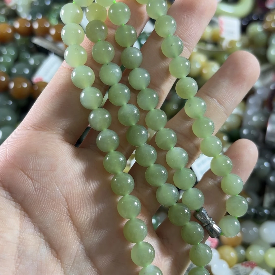和田玉未镶嵌手链110