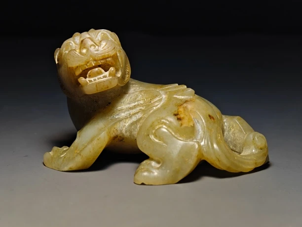 旧藏 瑞兽 和田玉