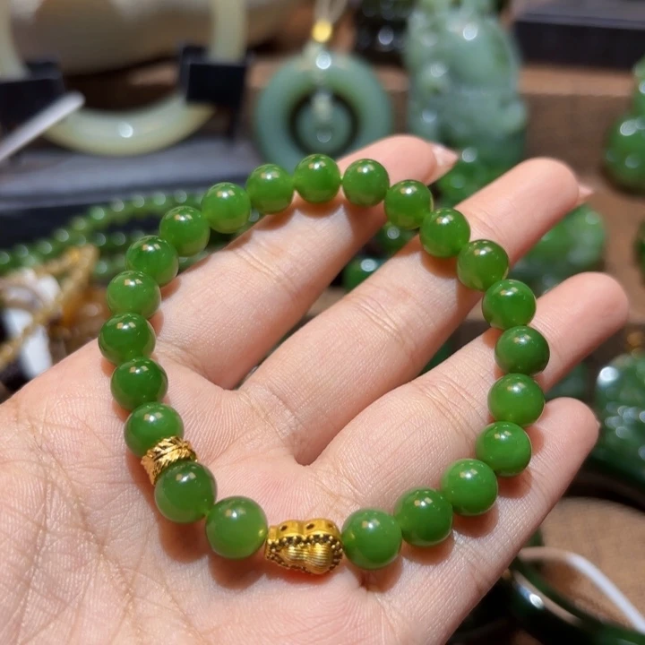 未镶嵌手链和田玉（碧玉）