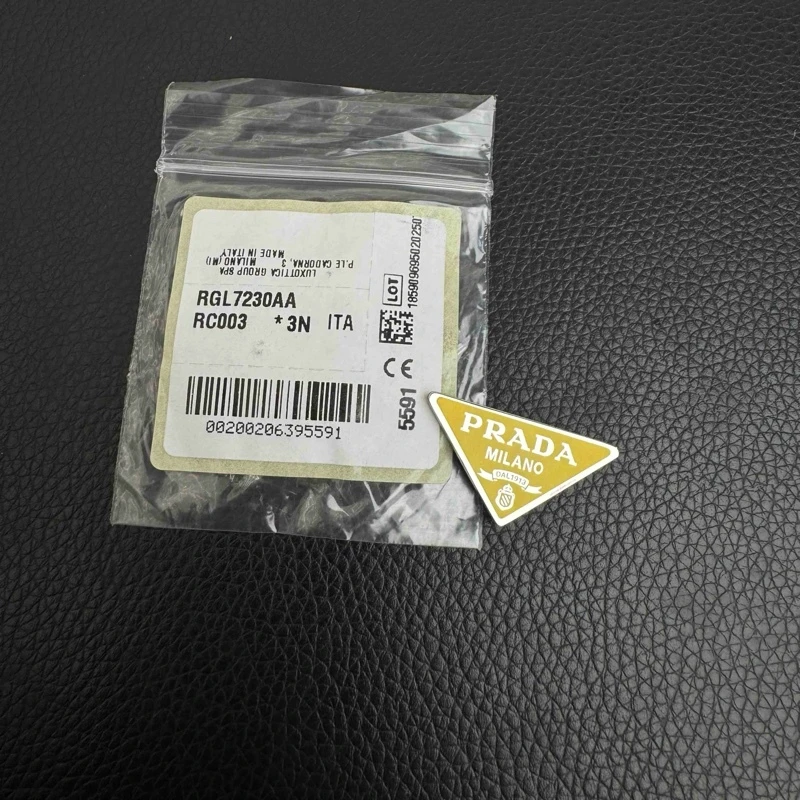 95新 Prada/普拉达 零件单个/ 乱乱子中古/116635不支持鉴定 黄银