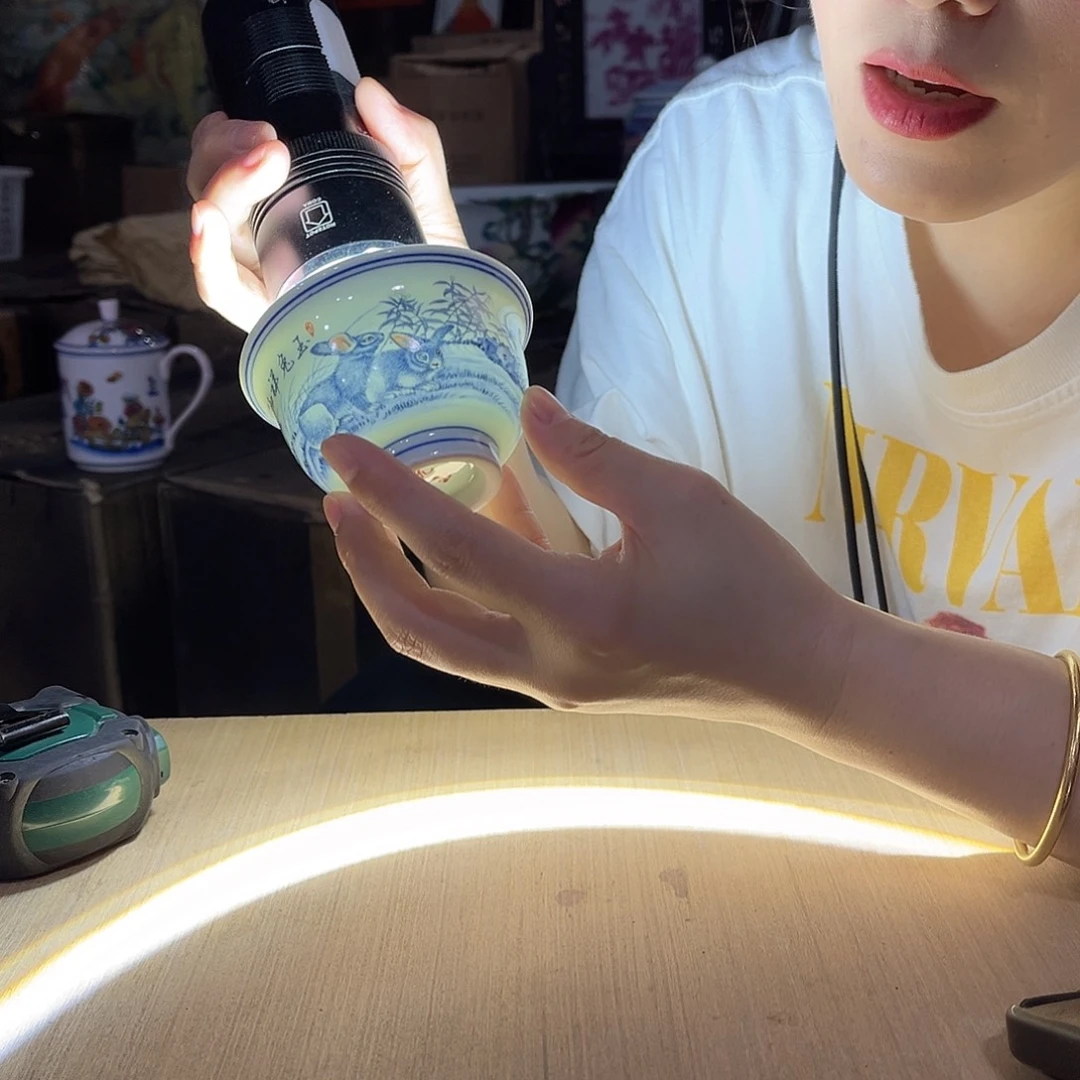摆件////景德镇陶瓷瓷器。杯子。