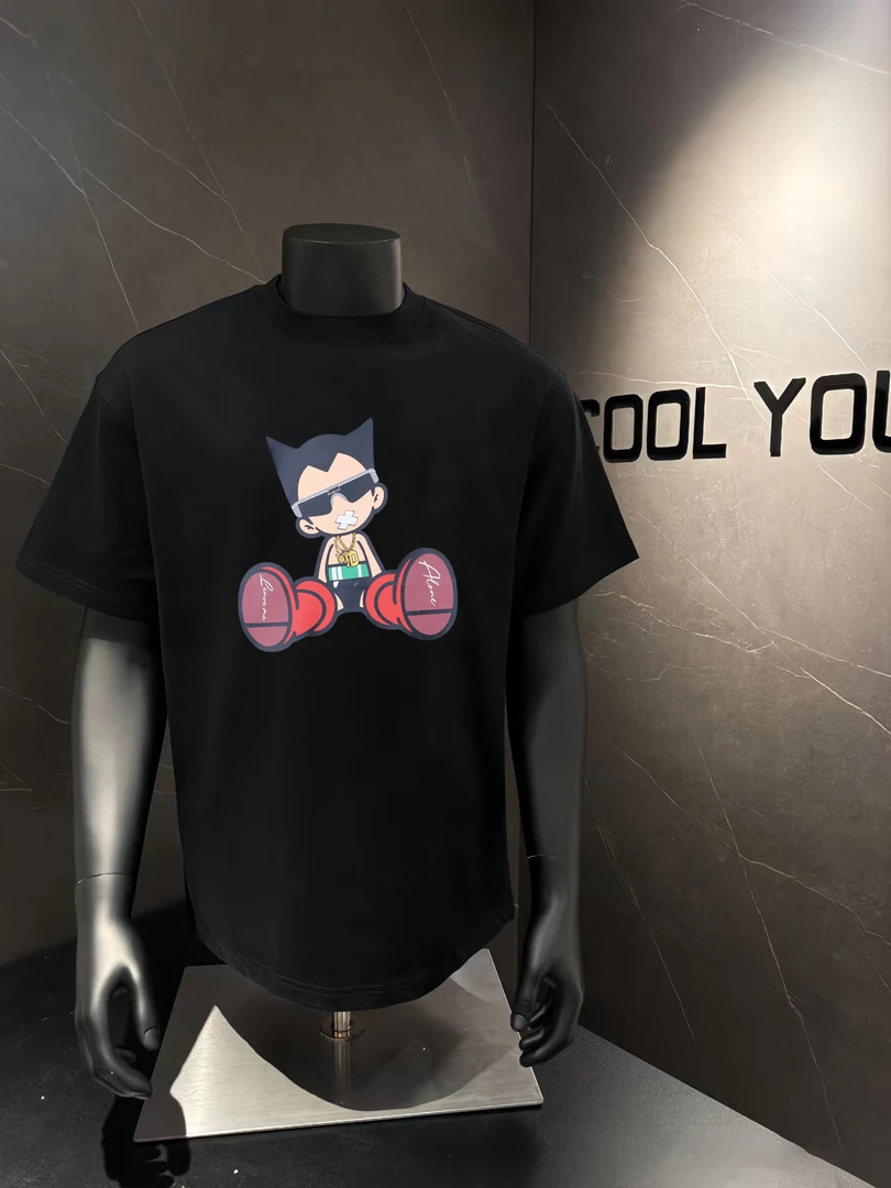 【重磅纯棉】 美式潮牌ing嘻哈街头夏季纯棉T恤短袖简约宽松休闲