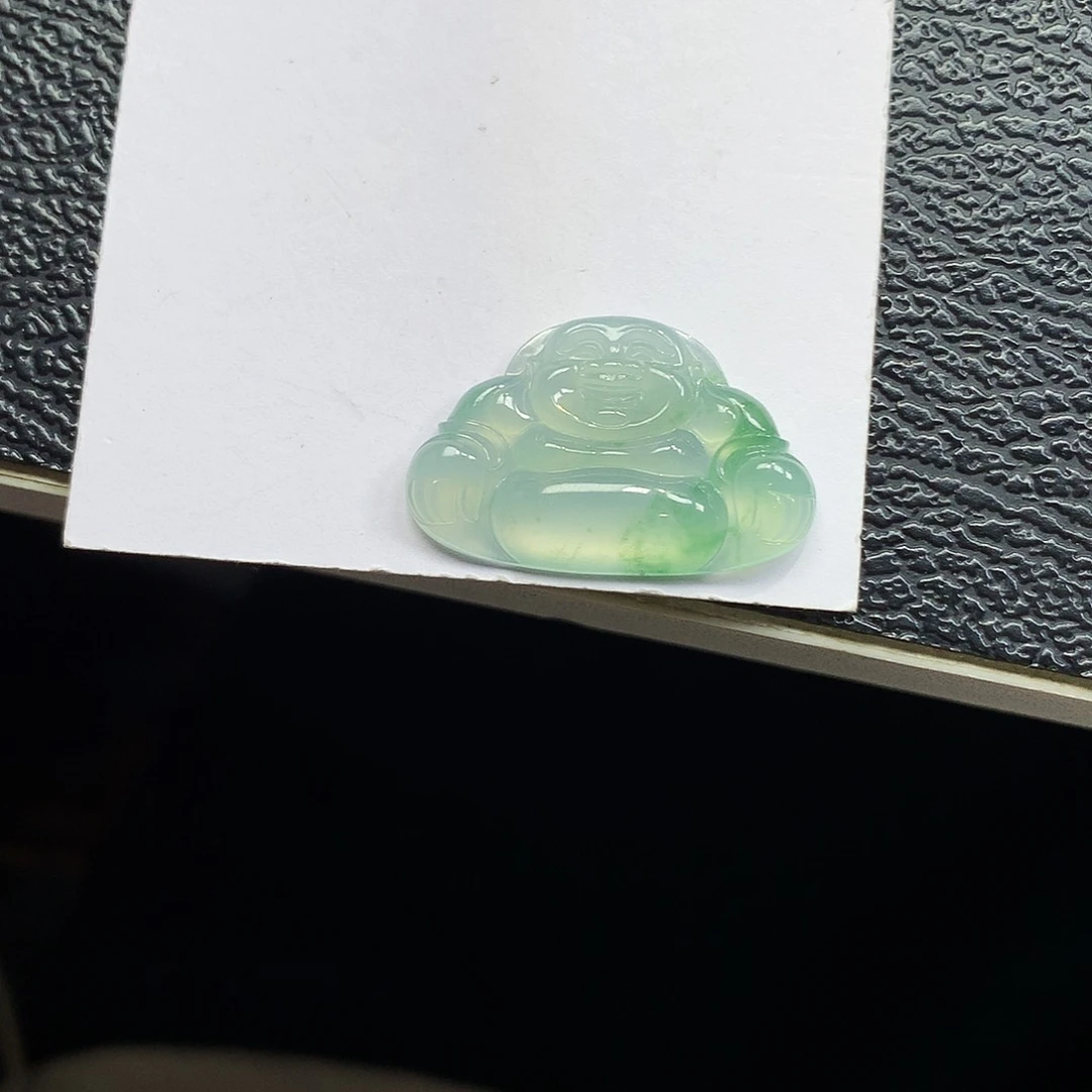 翡翠未镶嵌吊坠(不含链)佛公