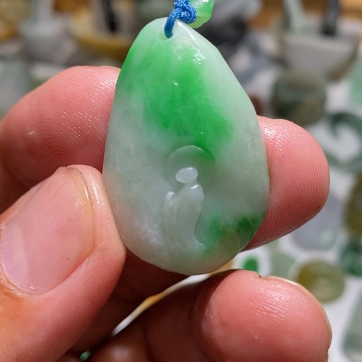 定制翡翠未镶嵌毛货