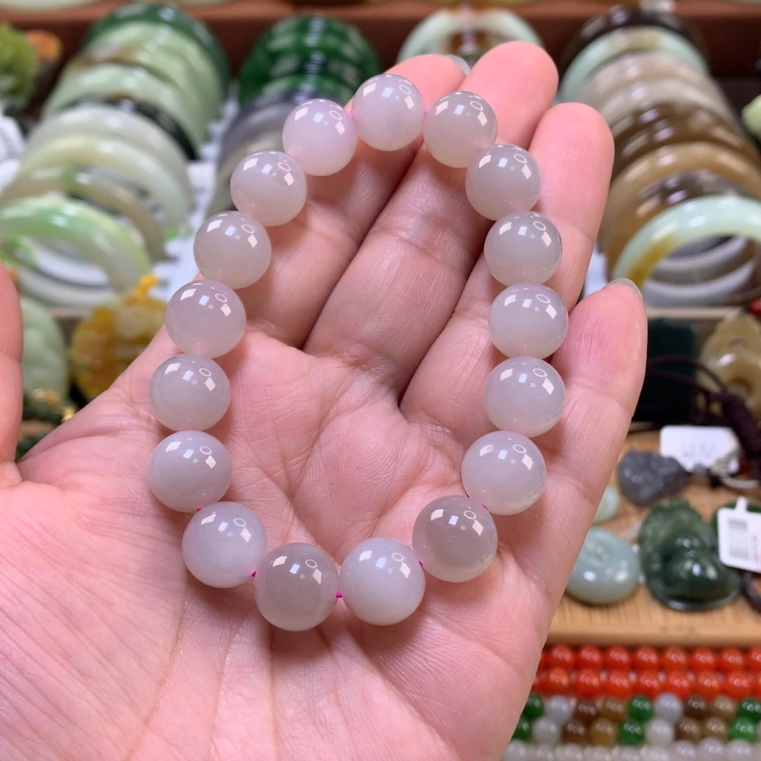 和田玉未镶嵌手链卡12