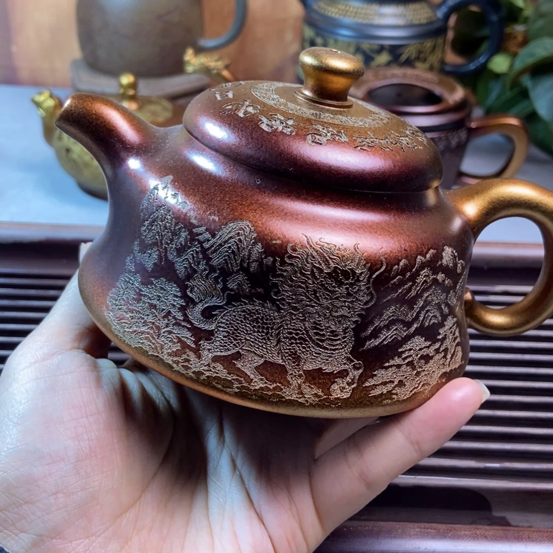 茶壶紫砂紫砂全手工定制