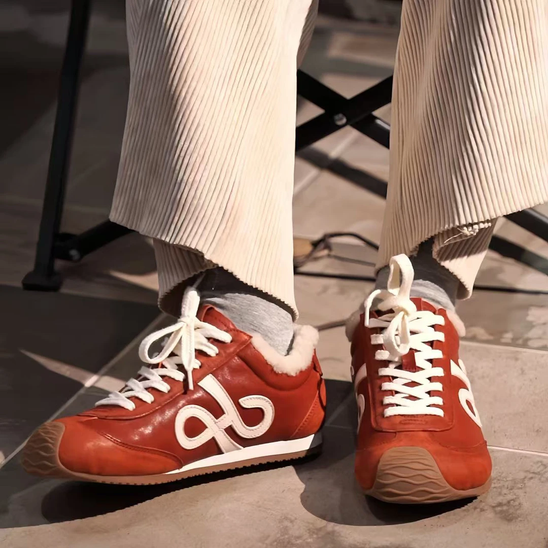 mantova曼托瓦2025冬季新款手工马皮加绒棉鞋德训休闲复古阿甘鞋