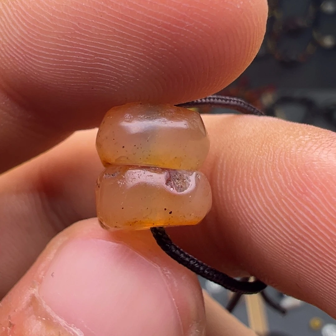 玛瑙/玉髓合金颈饰