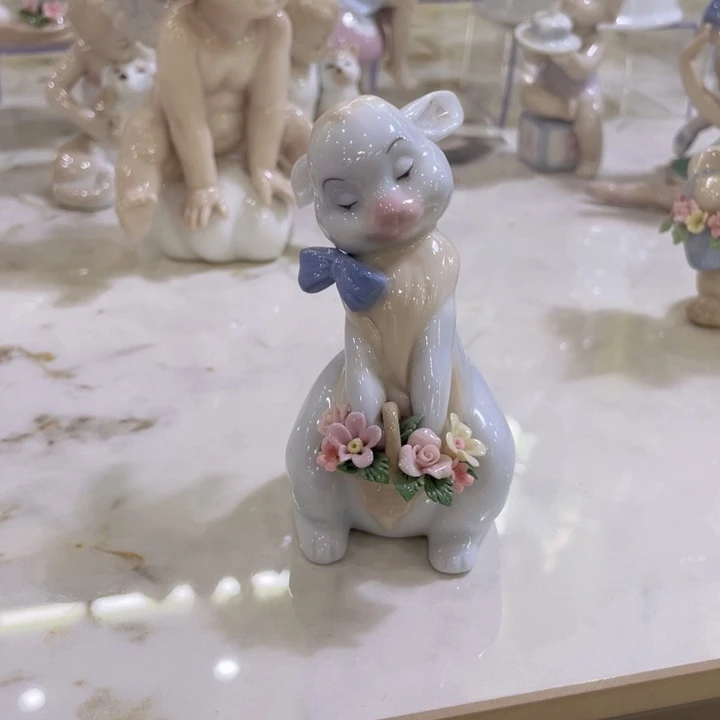 无盖款新骨瓷9cm尊匠瓷偶