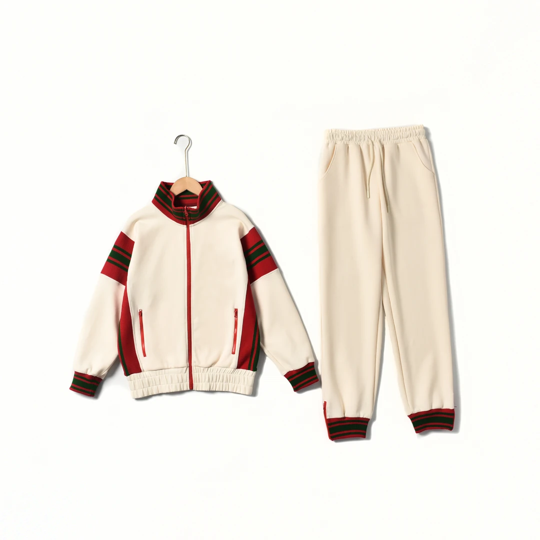 春季刺绣拉链套装 R3003