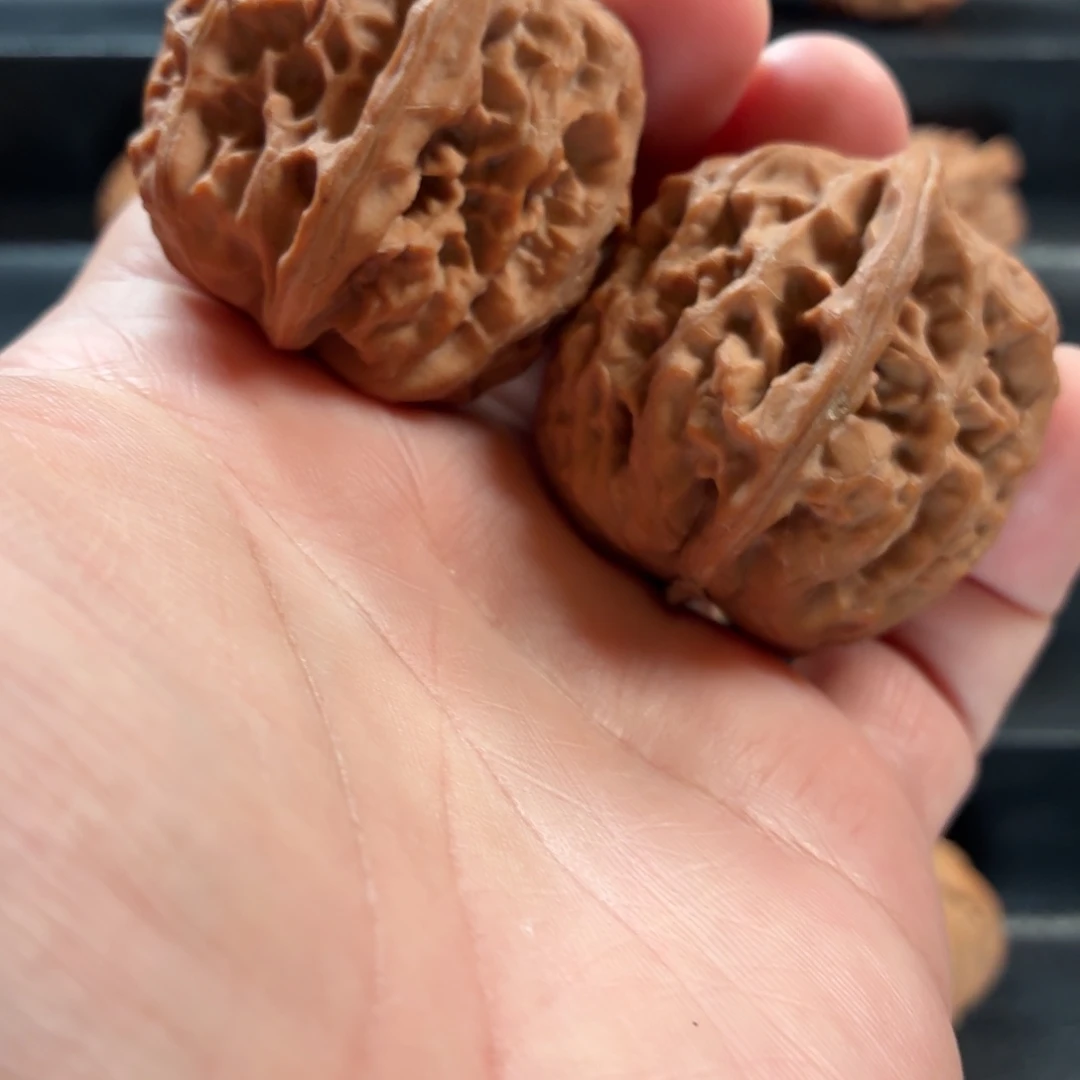 寒***把件桃核野生原树将军塌轻微虫爬42