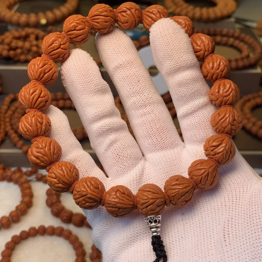 手串桃核秦岭龙纹