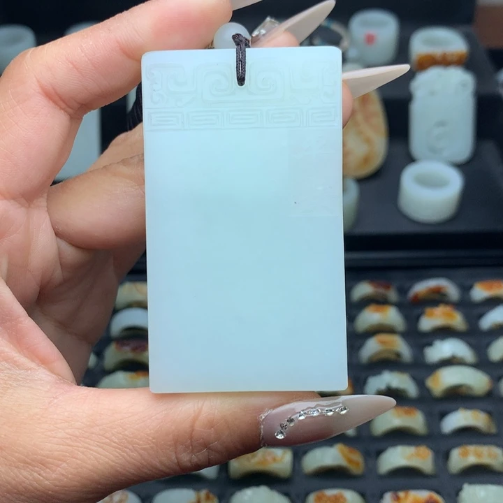 和田玉手链未镶嵌远*